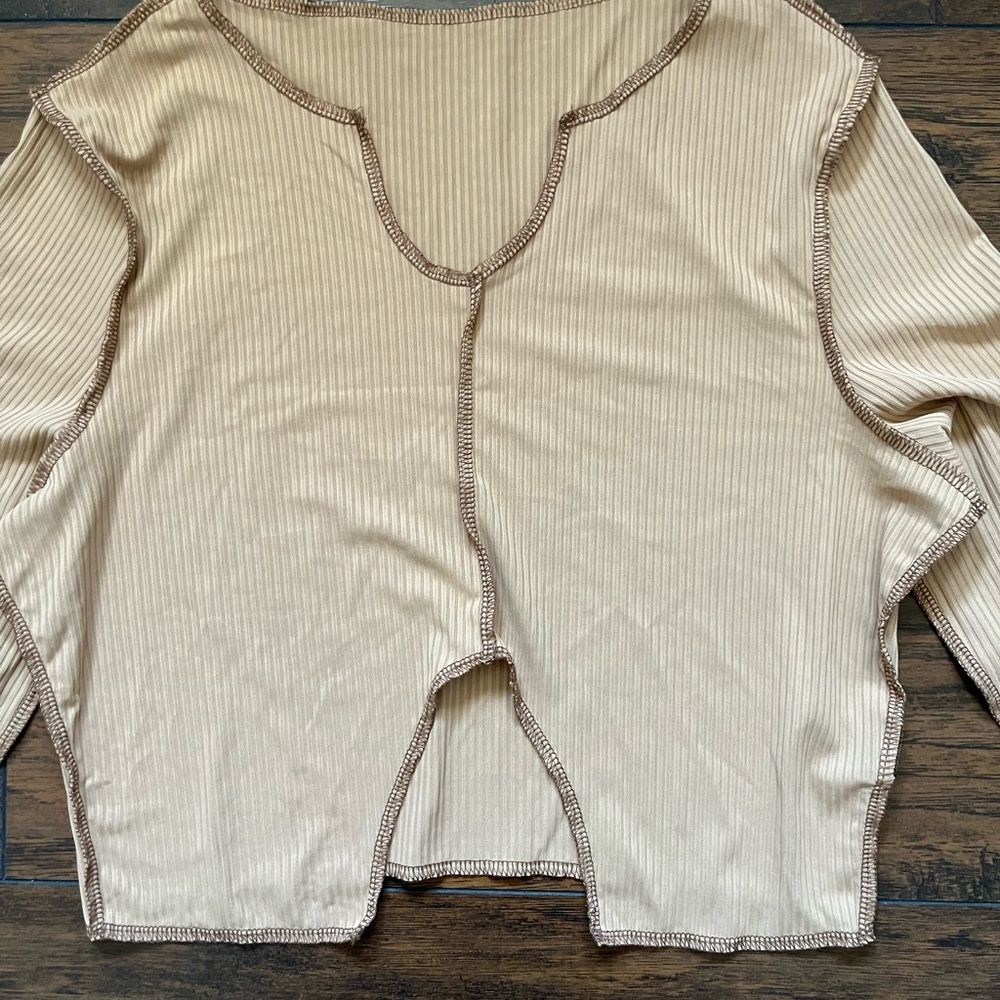 Shein Ribbed Top - Picture 2 of 3